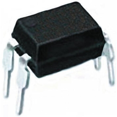 onsemi, FOD814300W AC Input Phototransistor Output Dual Optocoupler, Through Hole, 4-Pin MDIP