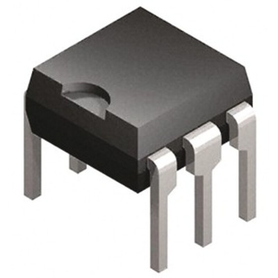 Vishay, H11A1 DC Input Phototransistor Output Optocoupler, Through Hole, 6-Pin DIP