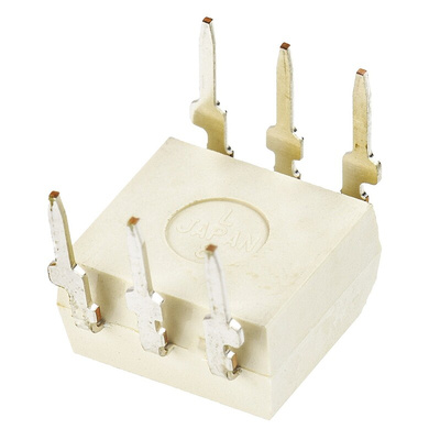 Toshiba, TLP561J(IFT7,C,F) Phototriac Output Optocoupler, Through Hole, 5-Pin DIP