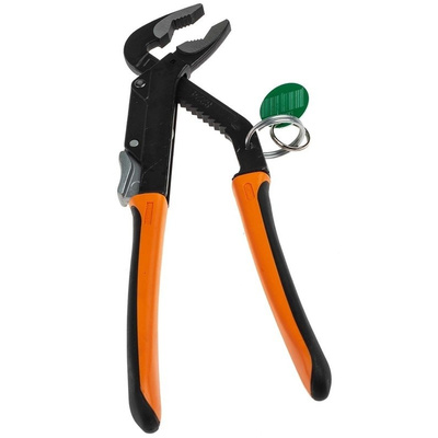 Bahco Plier Wrench Water Pump Pliers, 250 mm Overall Length
