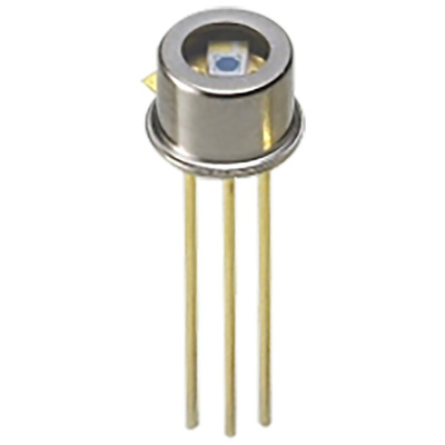 Hamamatsu, S5971 IR + Visible Light Si Photodiode, Through Hole TO-18
