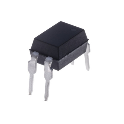 Isocom, TLP521 AC Input NPN Phototransistor Output Optocoupler, Through Hole, 4-Pin DIP