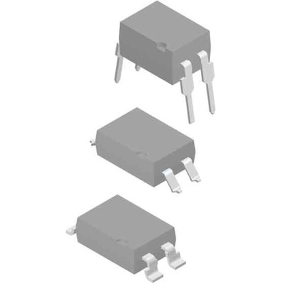 Vishay, SFH6106-1 DC Input Phototransistor Output Optocoupler, Surface Mount, 4-Pin SMD