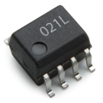 Broadcom, ACPL-021L-500E CMOS Output Optocoupler, Surface Mount, 8-Pin SO8