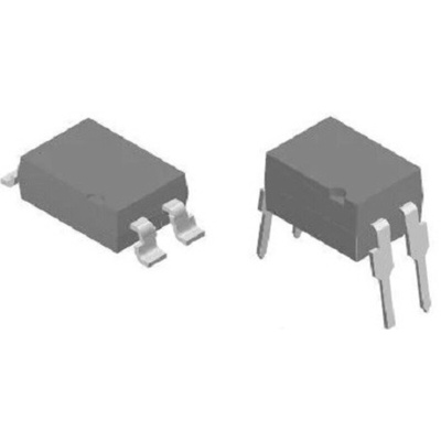 Vishay, SFH617A-1X007T Phototransistor Output Optocoupler, Surface Mount, 4-Pin
