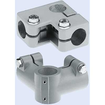 Rose+Krieger Round Tube Angle Clamp, strut profile 40 mm,