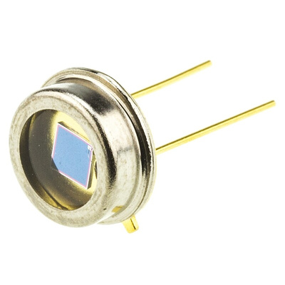 ams OSRAM, BPX 61 IR + Visible Light Si Photodiode, Through Hole TO-5