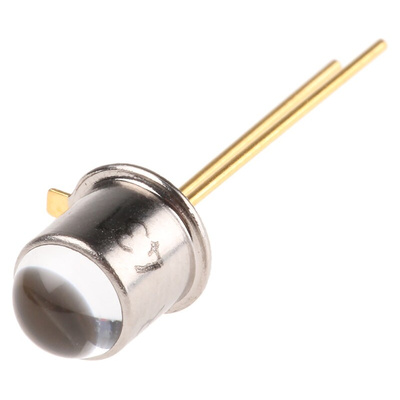 Vishay, BPW24R IR + Visible Light Si Photodiode, Through Hole TO-18