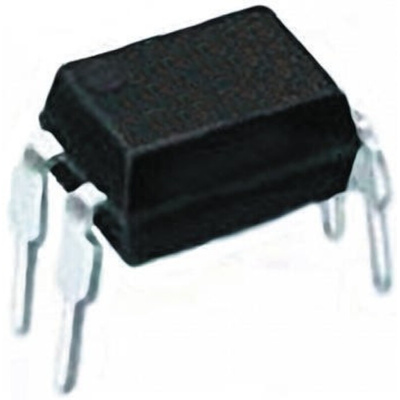 Vishay, VO615A-1X001 DC Input Phototransistor Output Optocoupler, Through Hole, 4-Pin DIP