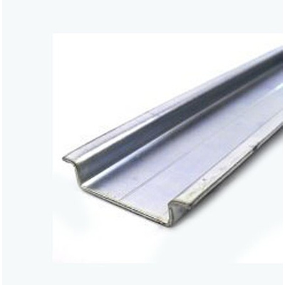 RS PRO Steel Unperforated DIN Rail, Top Hat Compatible, 2m x 35mm x 7.5mm