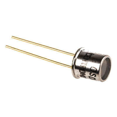 Centronic, OSD1-5T IR + Visible Light Si Photodiode, Through Hole TO-18