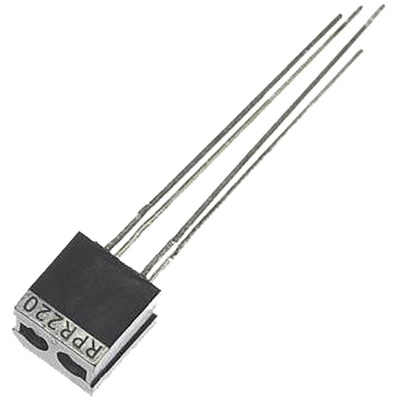 RPR-220 ROHM, RPR Through Hole Reflective Optical Sensor, Phototransistor Output, Radial package