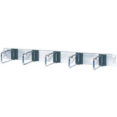 nVent SCHROFF Steel Cable Management Ring for Use with 19-Inch Cabinet, 5 Rings, 115 x 44mm