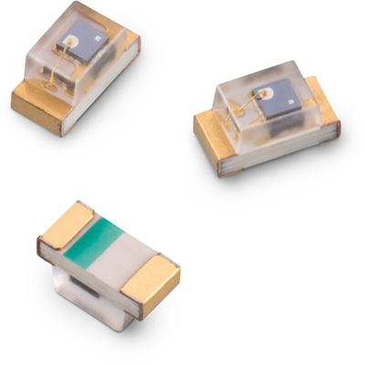 1540601NBA500 Wurth Elektronik, WL-STCW 150 ° IR + Visible Light Phototransistor, Surface Mount 2-Pin 0603 package