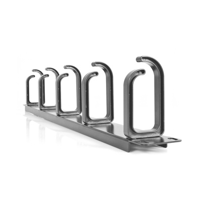 StarTech.com Steel Cable Management Panel for Use with Server Racks and Cabinets, Wiring Closets, Network Distribution