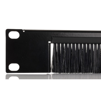Rittal Sheet Steel Cable Management Panel for Use with Cable Clamp Straps, 390 x 30mm