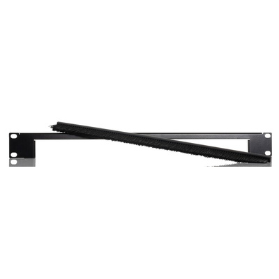 Rittal Sheet Steel Cable Management Panel for Use with Cable Clamp Straps, 390 x 30mm
