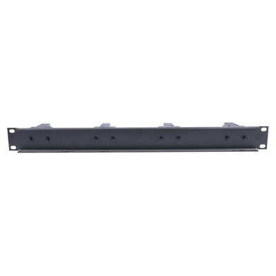RS PRO Cable Management Panel for Use with 19-Inch Rack, 4 Rings