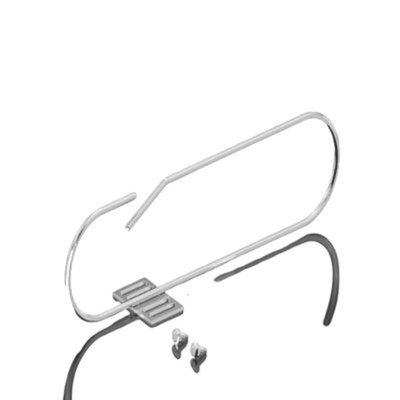 Rittal Steel Cable Management Ring for Use with Cables, 4 Rings, 90 x 330mm