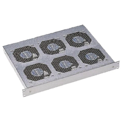 nVent SCHROFF 6 Fan Fan Tray, 1U