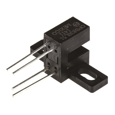 OPB830L51 Optek, Screw Mount Slotted Optical Switch, Phototransistor Output