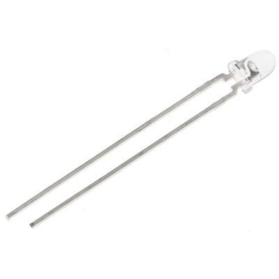 SFH 309-4 ams OSRAM, 24 ° Full Spectrum Phototransistor, Through Hole 2-Pin 3mm (T-1) package