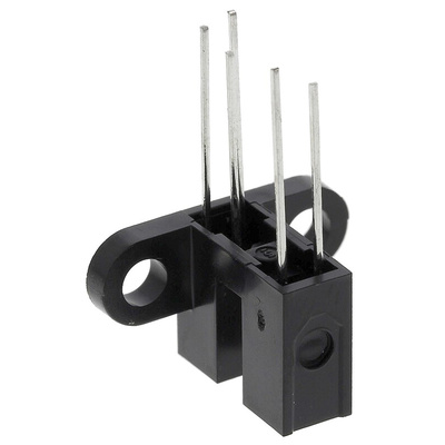 GP1A51HRJ00F Sharp, Screw Mount Slotted Optical Switch, Photologic, Pull Up Output