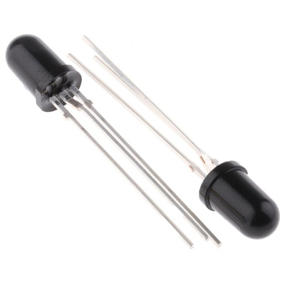 BPV11F Vishay, 30 ° IR Phototransistor, Through Hole 2-Pin 5mm (T-1 3/4) package