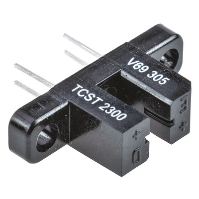 TCST2300 Vishay, Through Hole Slotted Optical Switch, Phototransistor Output