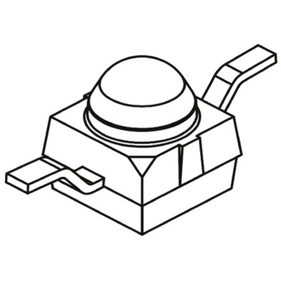 VEMT2000X01 Vishay, 30 ° IR Phototransistor, Surface Mount 2-Pin