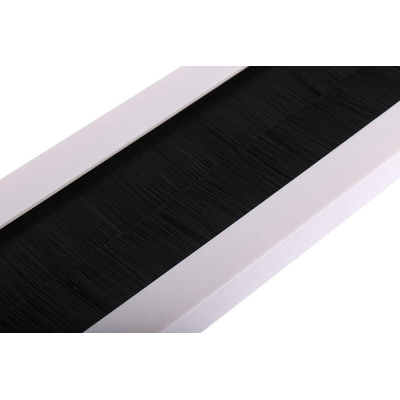RS PRO PP Cable Entry Seal for Use with 19-Inch Rack, 337 x 78 x 10mm