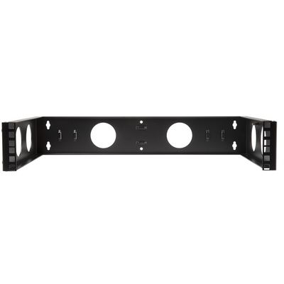 RS PRO Black 2U 19-Inch Wall Cabinet , 114 x 502 x 300mm