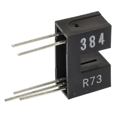 EE-SX384 Omron, Through Hole Slotted Optical Switch, Phototransistor Output