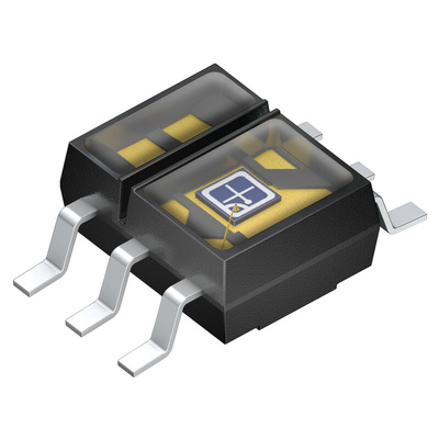 SFH 3201-Z Osram Opto, 120 ° IR + Visible Light Phototransistor, Surface Mount 6-Pin SMD package