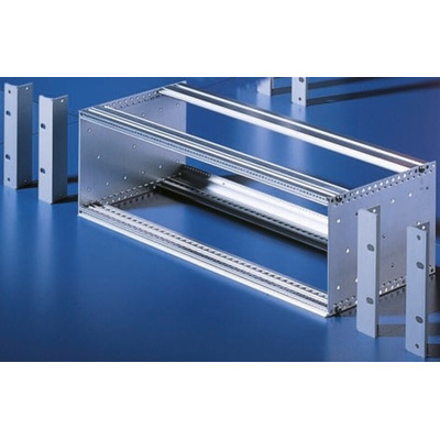 Rittal Flange without Handle Hole for Use with Ripac Vario Subracks, 1 Piece(s), 28 x 20 x 6mm