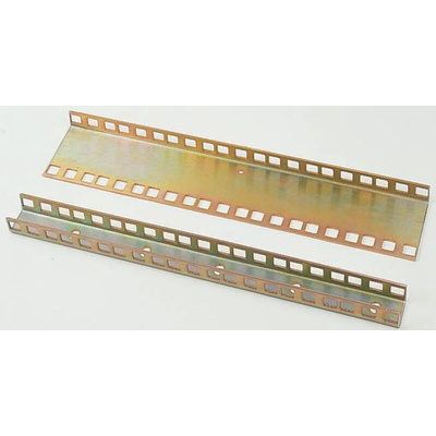 RS PRO U-Type Rack Strip for Use with 19 in Racking Cabinet, 2000 x 19 x 24mm