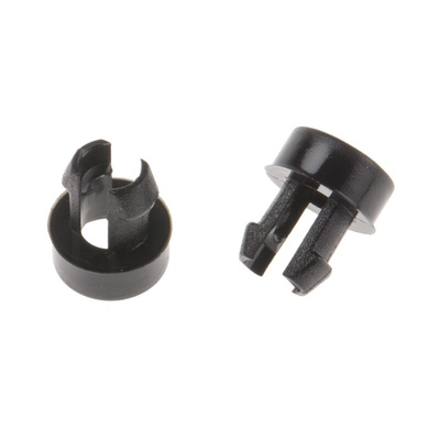 RS PRO Plastic Bush for Use with Euro-Cards Fitted with 2 Part Indirect Edge Connector, M2.5 Thread