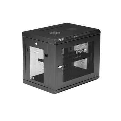 StarTech.com 9U-Rack Server Cabinet, Small Cabinet, 600 x 511 x 450mm