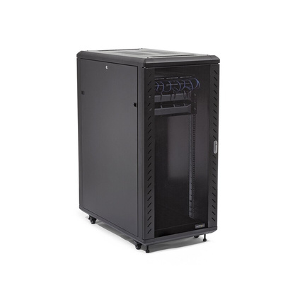 StarTech.com 25U-Rack Server Cabinet, Medium Cabinet, 1000 x 600 x 1200mm