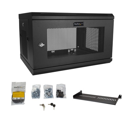 StarTech.com 6U-Rack Server Cabinet, Medium Cabinet, 600 x 450 x 371mm