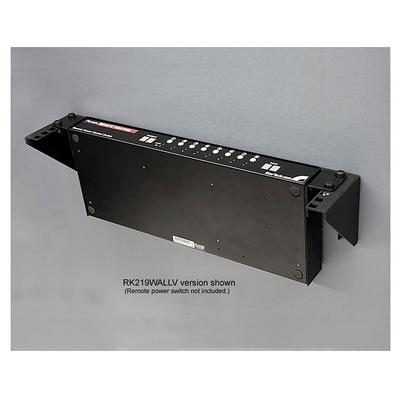 StarTech.com Black 1U Steel Server Rack , with 4-Post Frame