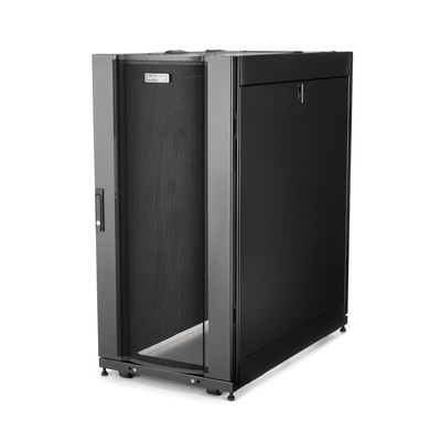 StarTech.com 25U-Rack Server Cabinet, Medium Cabinet, 1078 x 1200 x 604mm