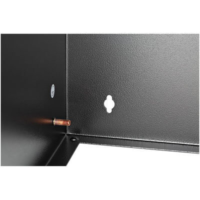 StarTech.com Black 12U Steel Server Rack , with 2-Post Frame