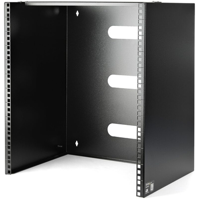 StarTech.com Black 12U Steel Server Rack , with 2-Post Frame