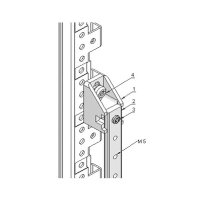 nVent SCHROFF Busbar, 1900mm