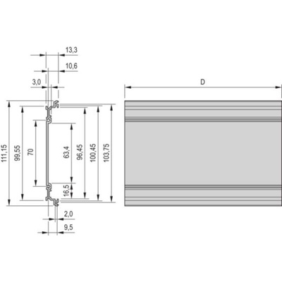 nVent SCHROFF Plug-in Unit