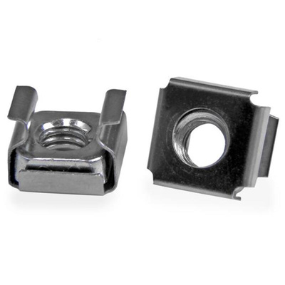 StarTech.com CABCA Series Cage Nut for Use with Rack Mounting Hardware, M6mm Thread, 50 Piece(s)