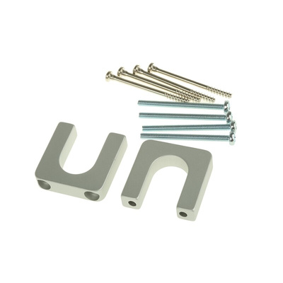 nVent SCHROFF Front Handle for Use with 19-Inch Desktop Case, 40 x 10 x 40mm