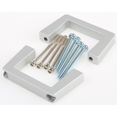 nVent SCHROFF Front Handle for Use with 19-Inch Desktop Case, 40 x 10 x 69mm