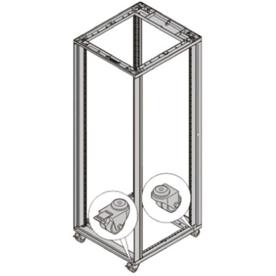nVent SCHROFF Swivel Casters for Use with Novastar